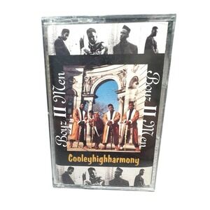 Boyz II Men Cooleyhighharmony Cassette Tape 1991 Hip Hop R&B Motown